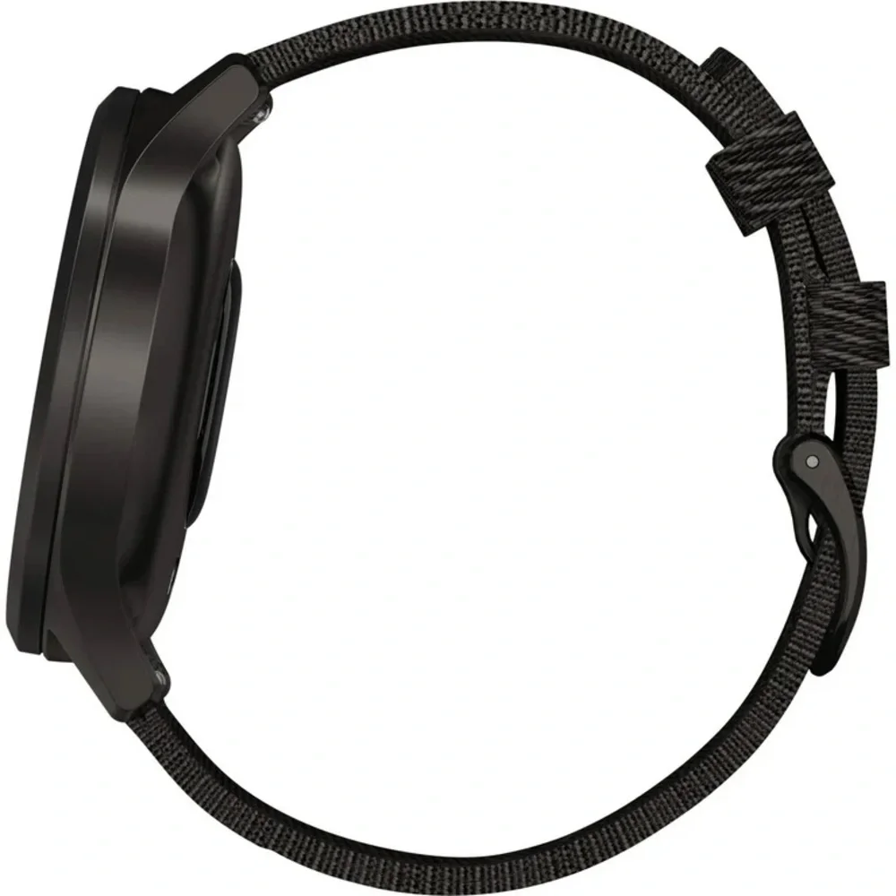 Garmin Unisex Vivomove 3 Style Black Nylon Strap Smart Watch 24.1mm